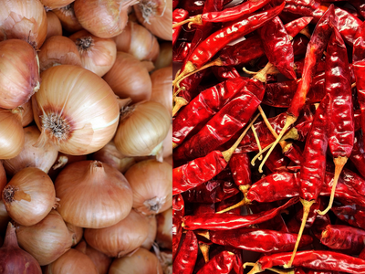 Onions & Chillies
